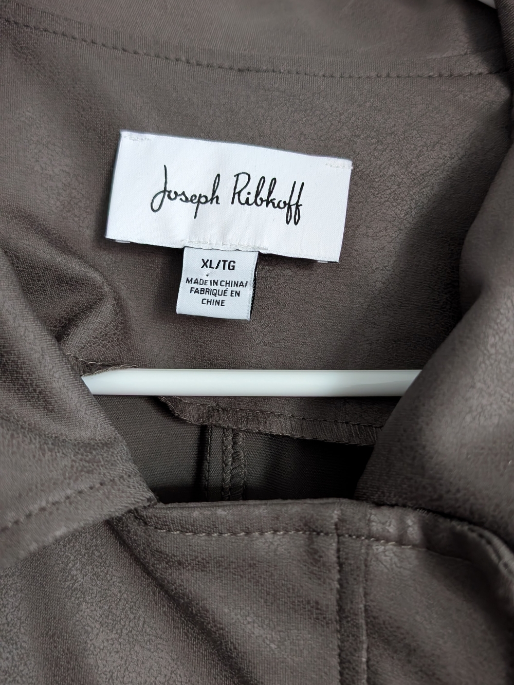 Joseph Ribkoff Women's Gray Stud-Accent Jacket Size XL - Picture 4 of 11